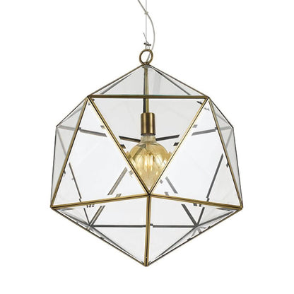 Lazlo 50 Contemporary Cage Pendant Light