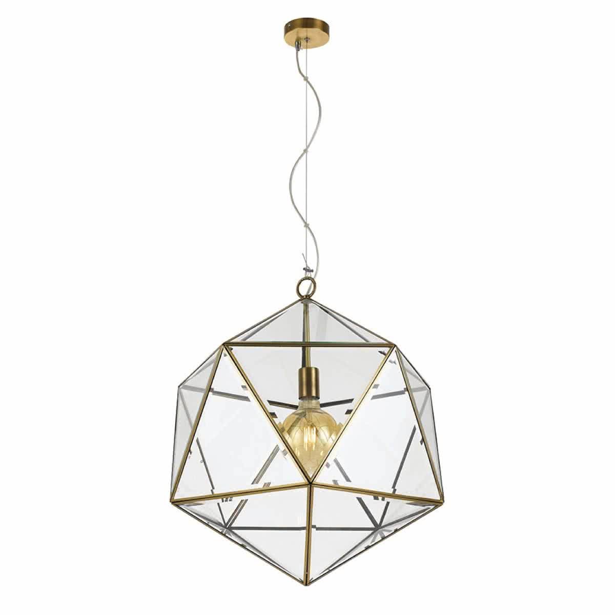 Lazlo 50 Contemporary Cage Pendant Light