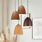 Ligna Oblong Timber Style Pendant