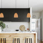 Ligna Oblong Timber Style Pendant