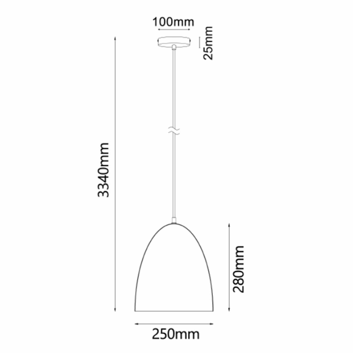 Ligna Oblong Timber Style Pendant