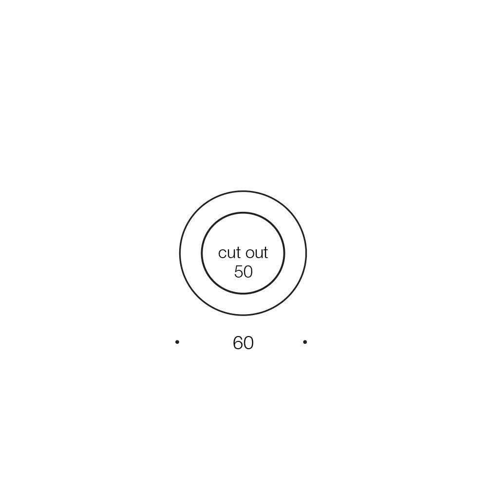 Lima 3w LED Aluminium Round Step Light