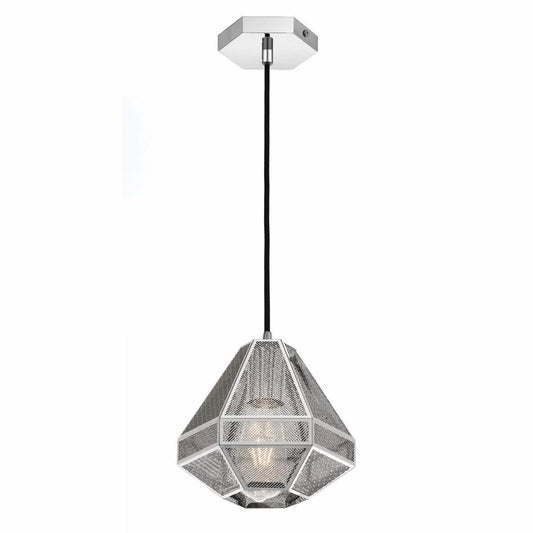 Magnus Small Metal Cage Industrial Pendant Light