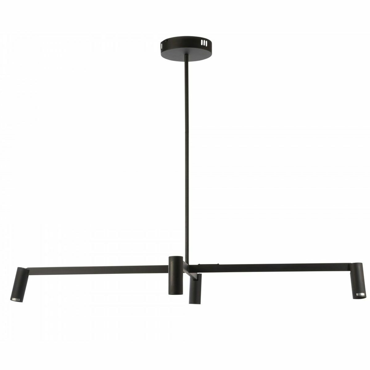 Mentera 4 Light Cross Bar LED Linear Pendant Light