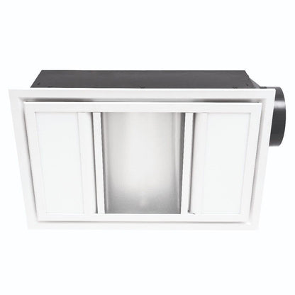 Domino Ii Premium Bathroom 3 In 1 Heater Exhaust Fan Light