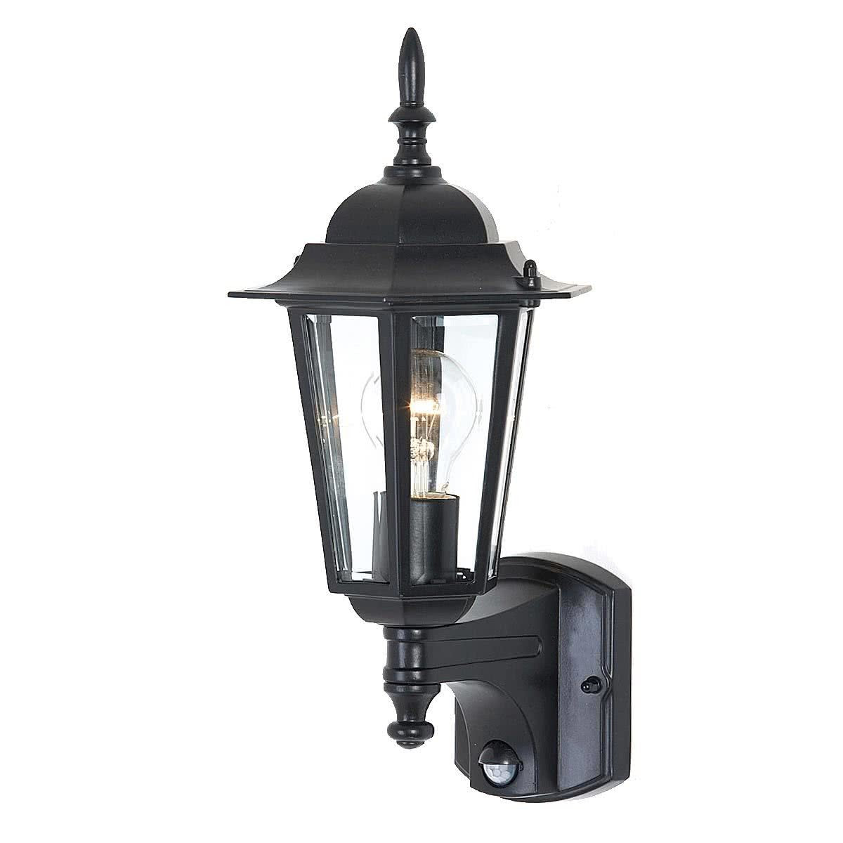 Tilbury Cast Aluminium Outdoor Coach Wall Light With Sensor