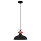 Narvik Industrial Dome Pendant Light Black