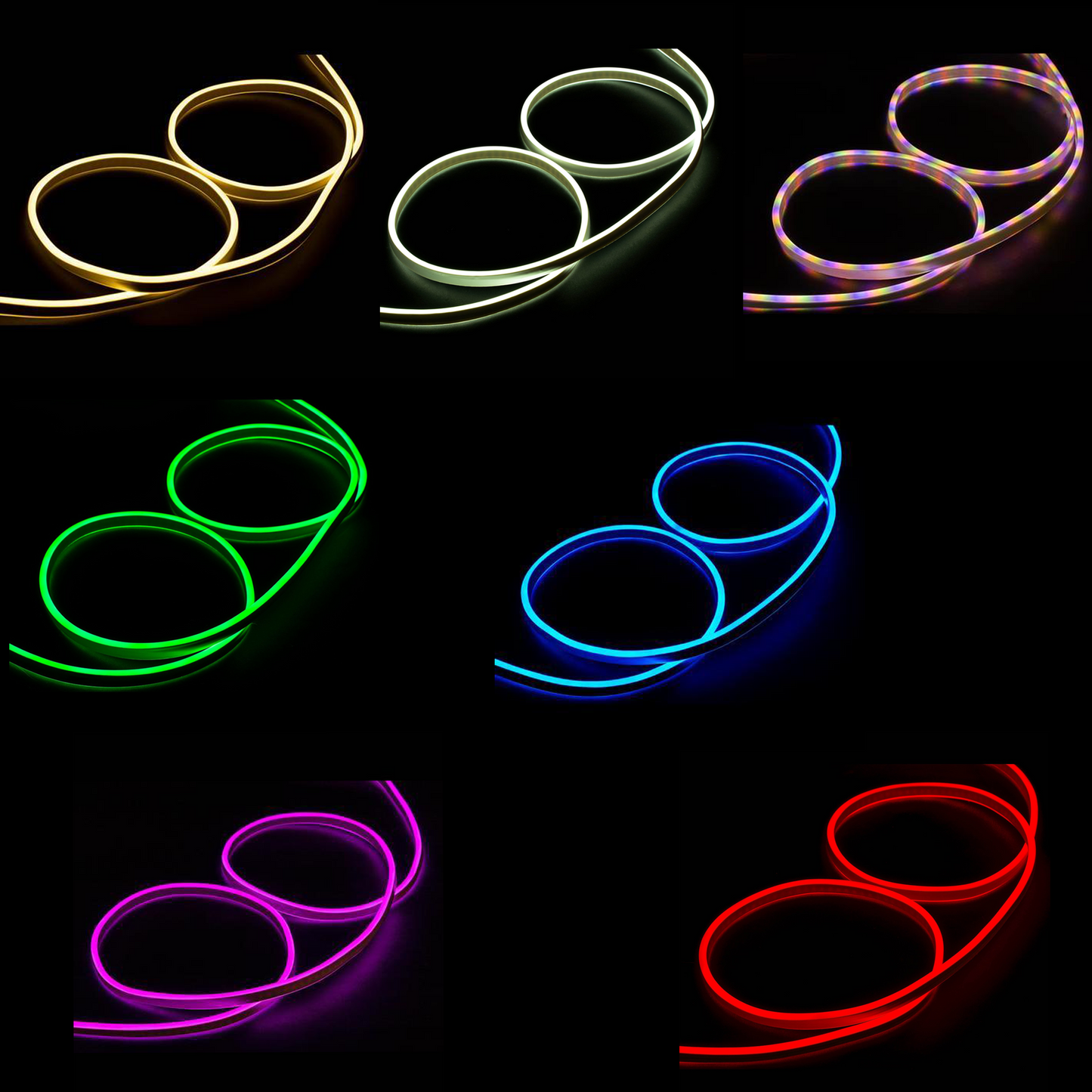 10 M Neon Light - Plug In - 7 Colour Options