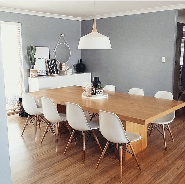 Nordic Metal and Oak Medium Pendant Light