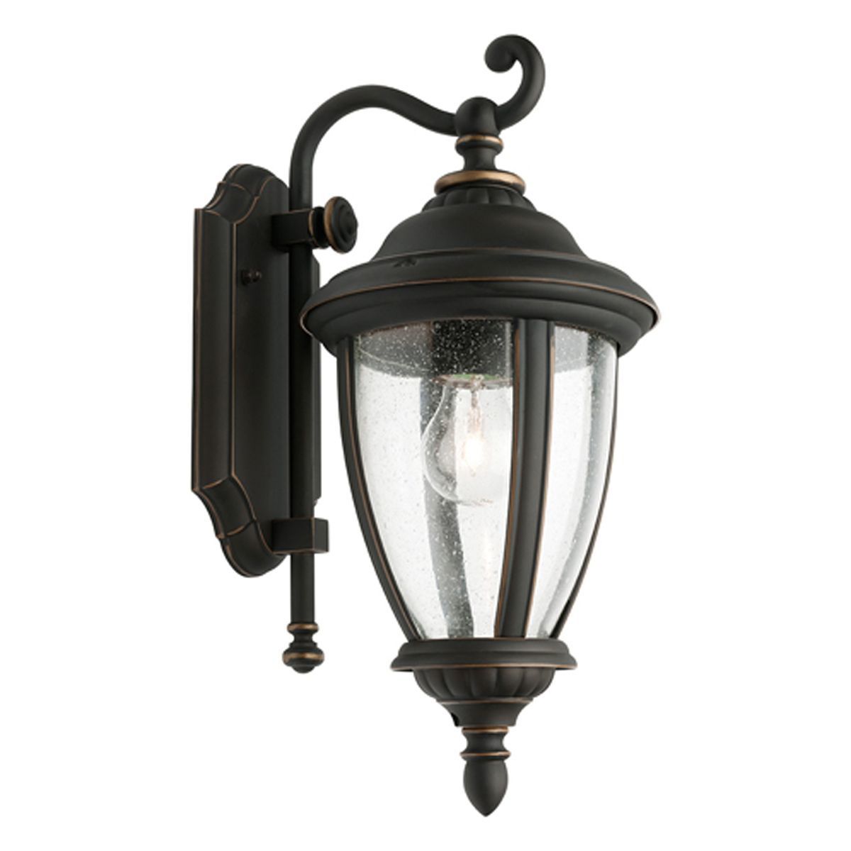 Oxford Textured Metal Outdoor Coach Wall Light