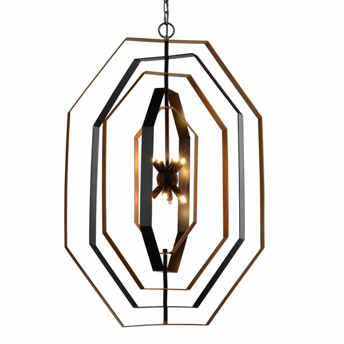 Orbita Series Modern Pendant Light -Oil Rubbed Bronze