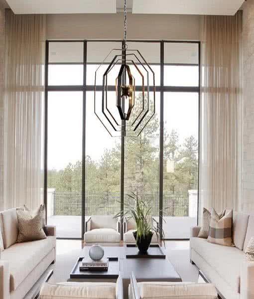 Orbita Series Modern Pendant Light -Oil Rubbed Bronze