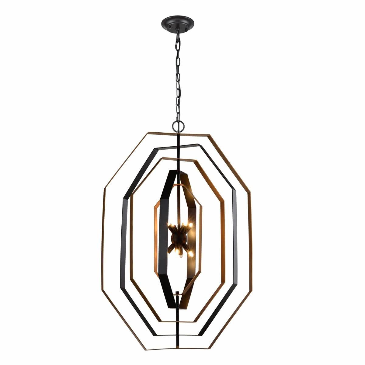 Orbita Series Modern Pendant Light -Oil Rubbed Bronze