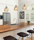 Ordito Chrome & Glass Pendant Light