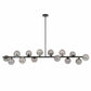 Pasadena 14 Light Metal Bar Pendant