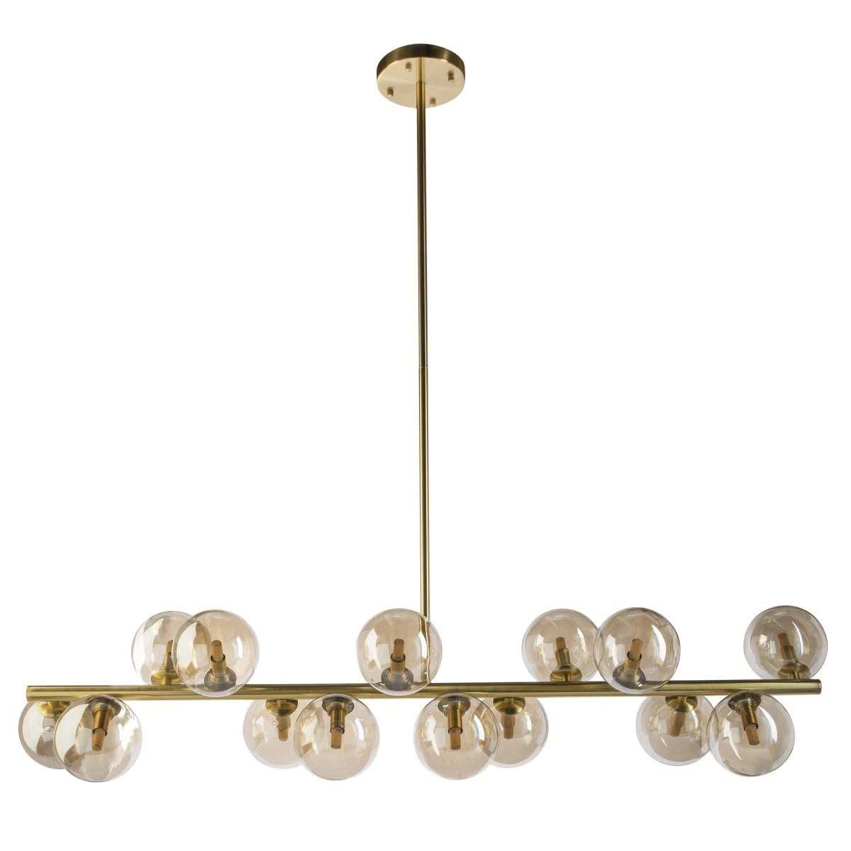 Pasadena 14 Light Metal Bar Pendant