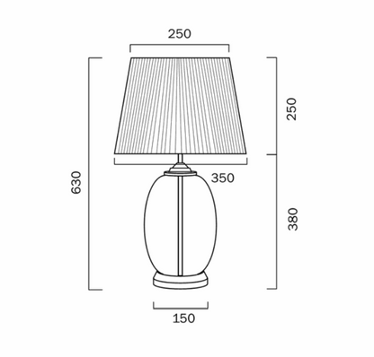 Perla Table Lamp