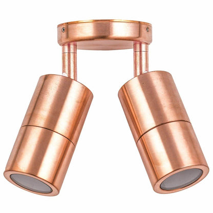 Double Adjustable Outdoor Wall Pillar Light