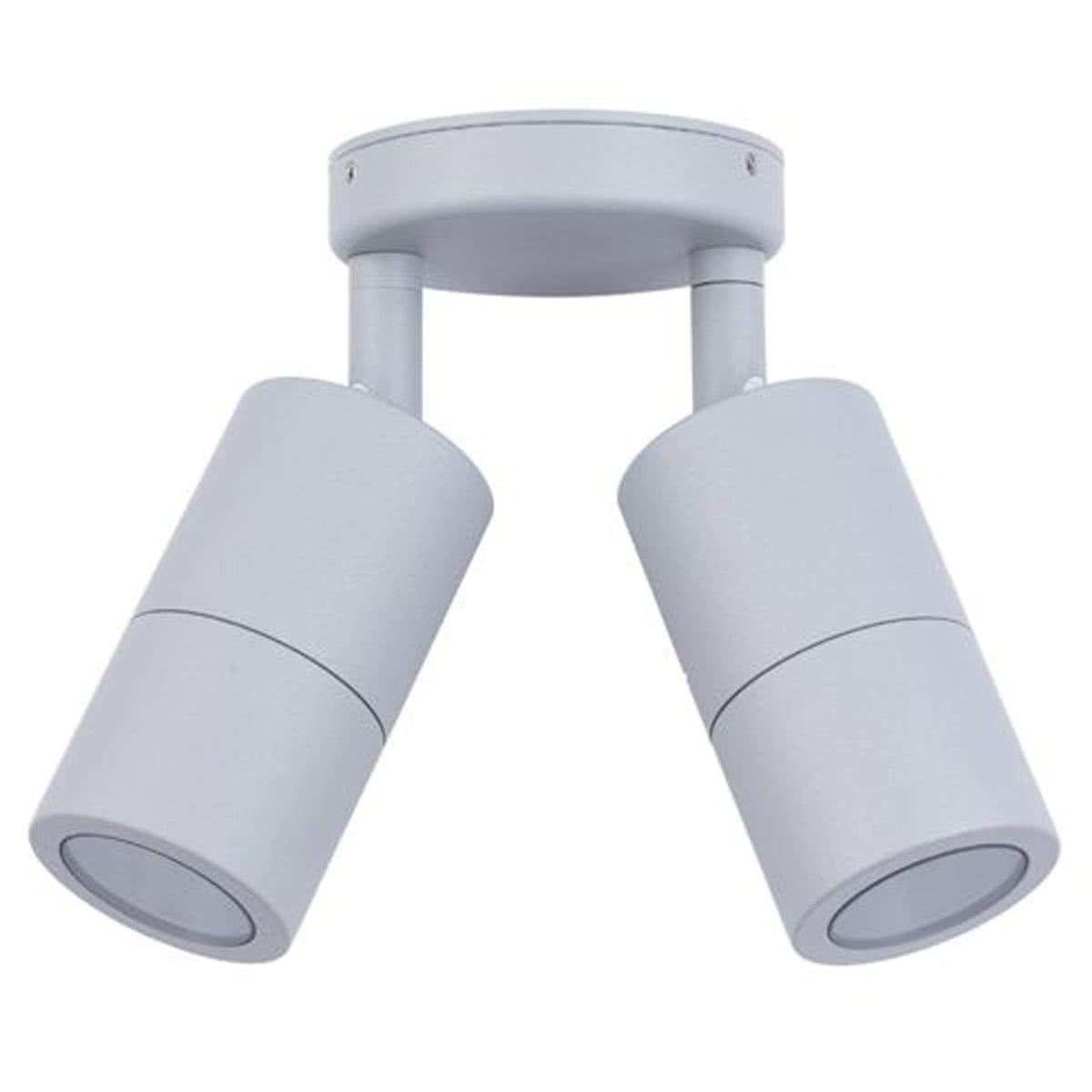 Double Adjustable Outdoor Wall Pillar Light