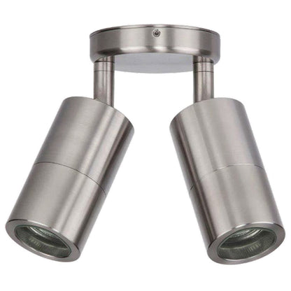 Double Adjustable Outdoor Wall Pillar Light