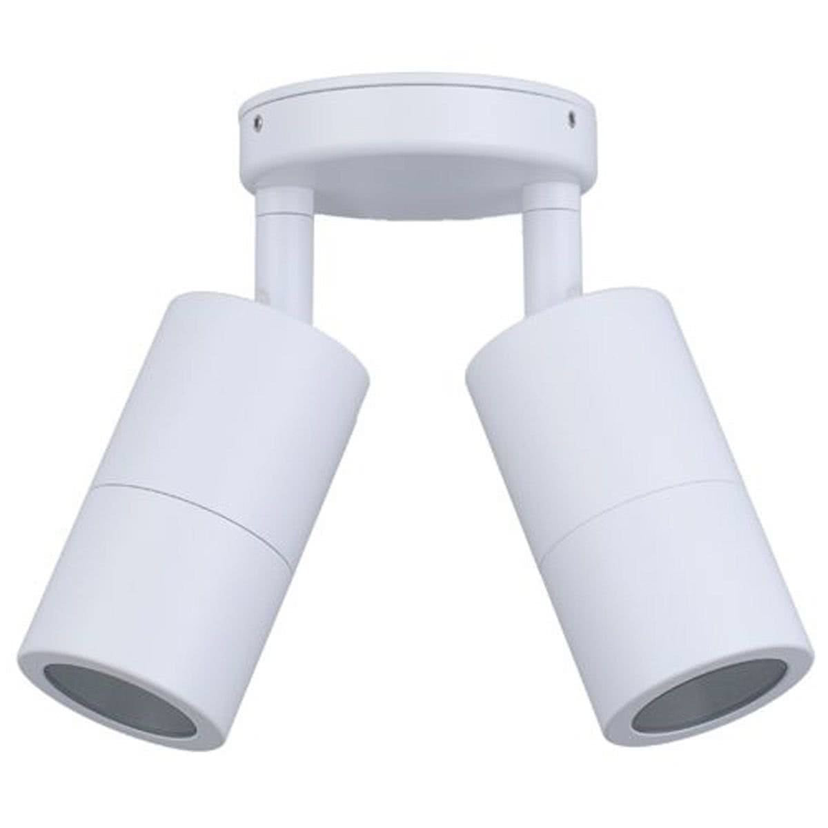 Double Adjustable Outdoor Wall Pillar Light