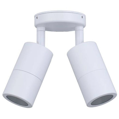 Double Adjustable Outdoor Wall Pillar Light