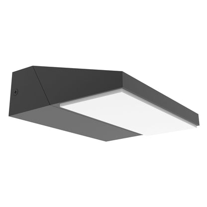 Plana 13w LED Adjustable Outdoor Wedge Wall Light