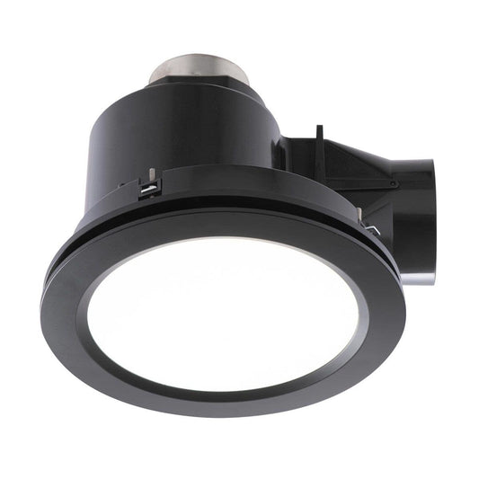 Revoline Small Round Exhaust Fan With 13w LED Tri Colour Light