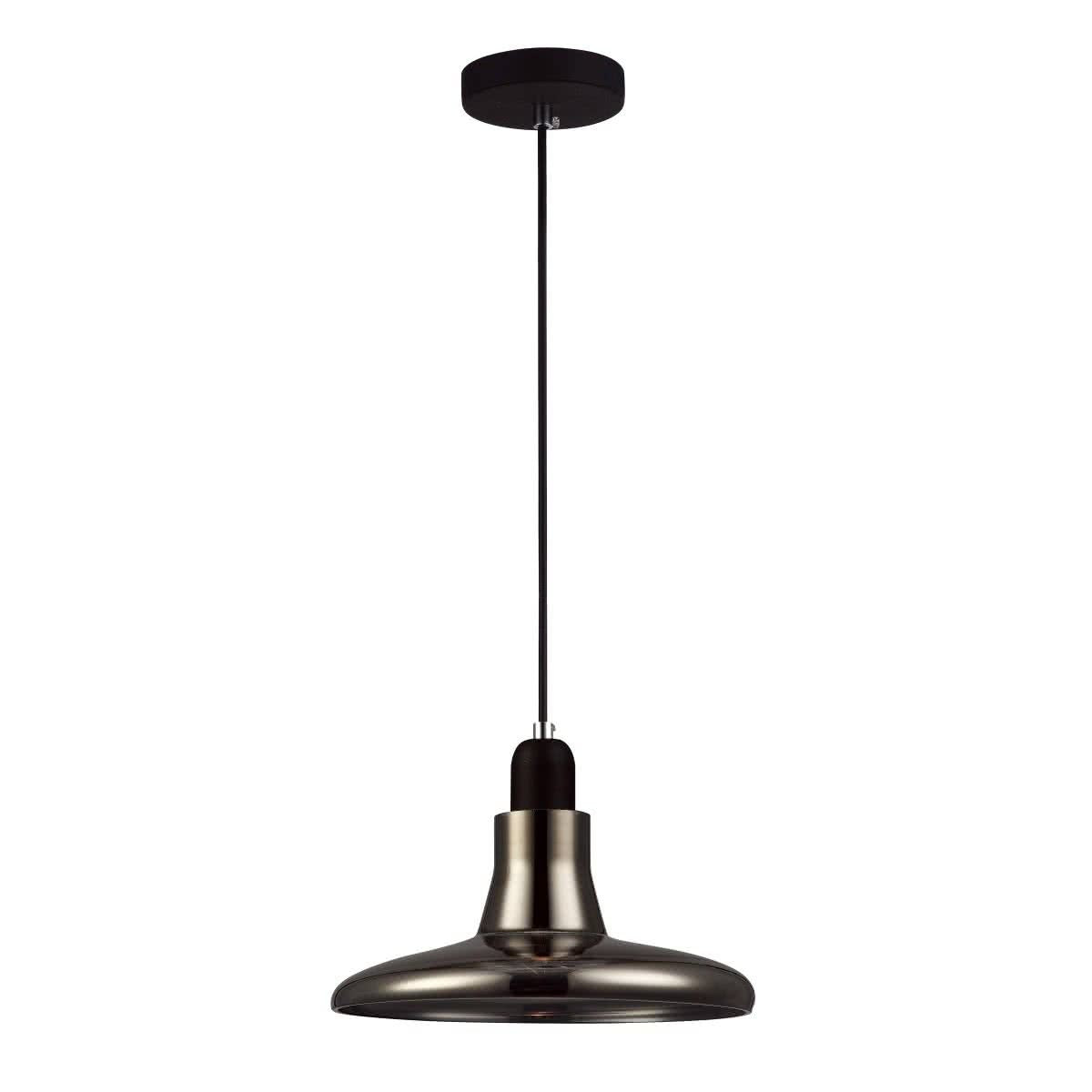 Riverina Black Smoke Martini Pendant Light