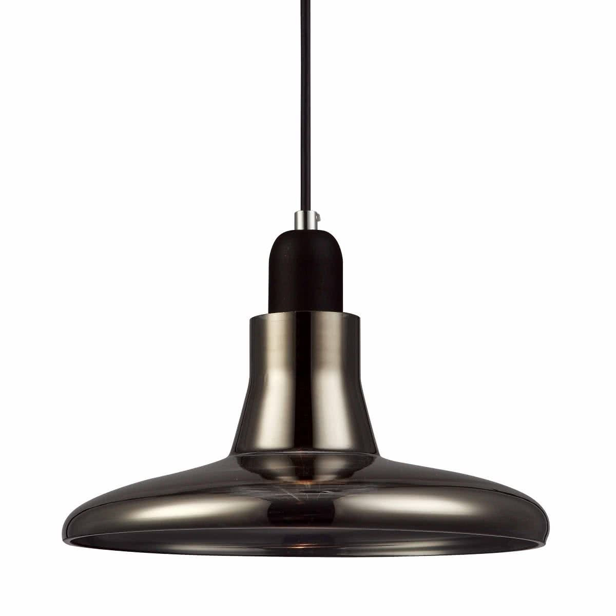 Riverina Black Smoke Martini Pendant Light