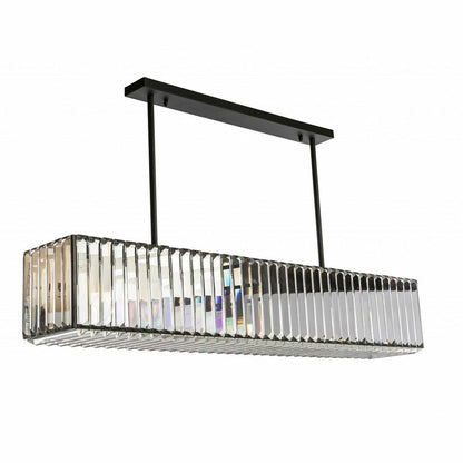 Ros-120 7 Light Crystal Pendant Light