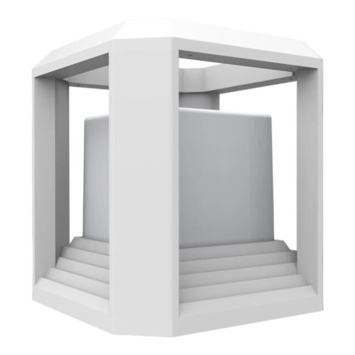 Rubik 20w LED Outdoor Pillar Mount Light