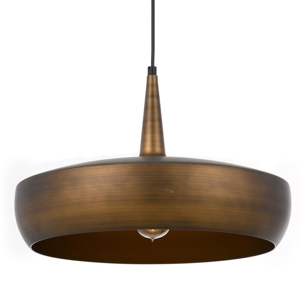 Sabra Round Metal Pendant Light