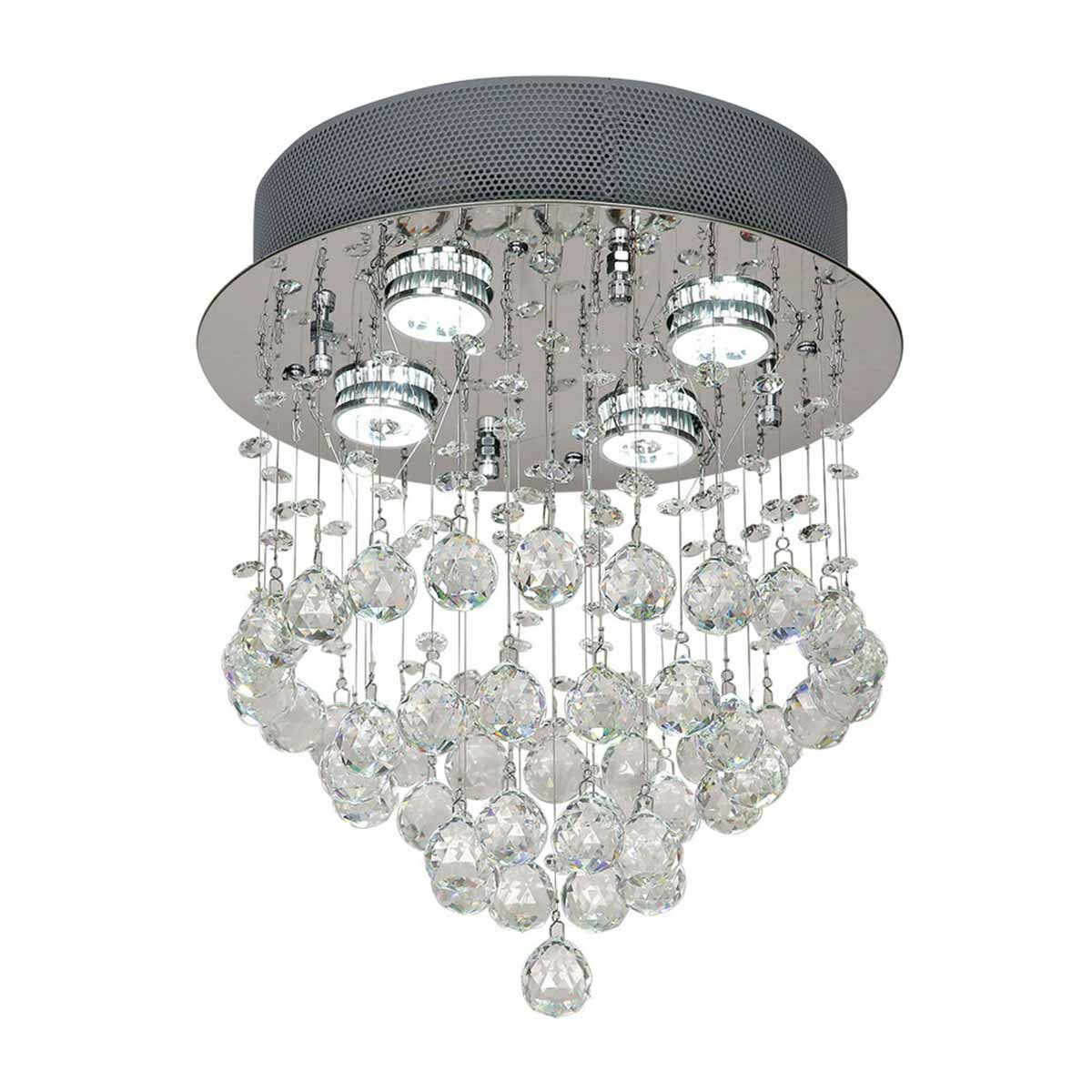 Savina 32 Crystal Ceiling Light