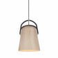 Legna Series Ellipse Timber Pendant Light