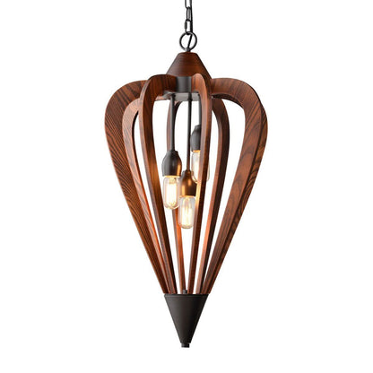 Senorita Medium Wooden Pendant Light