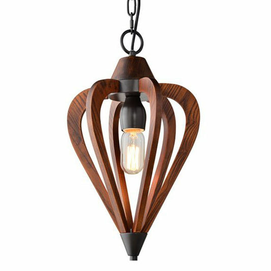 Senorita Small Wooden Pendant Light