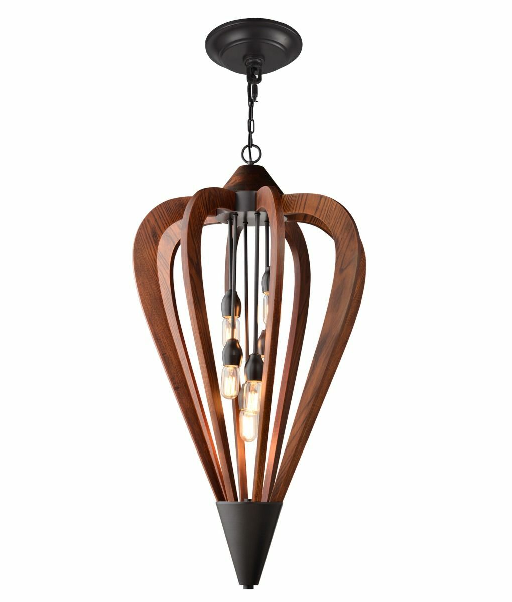 Senorita Large Wooden Pendant Light