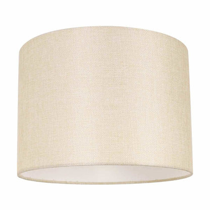 Linen Drum Lamp Shade 32cm