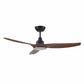 Skyfan 52" Dc 3 Blade Ceiling Fan With 20w LED Tri Colour Light & Remote