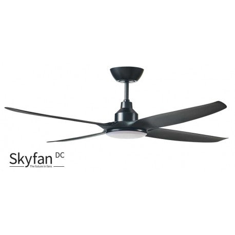 Skyfan 4 Dc Ceiling Fan 56"/1400mm 4 Blade With LED Light