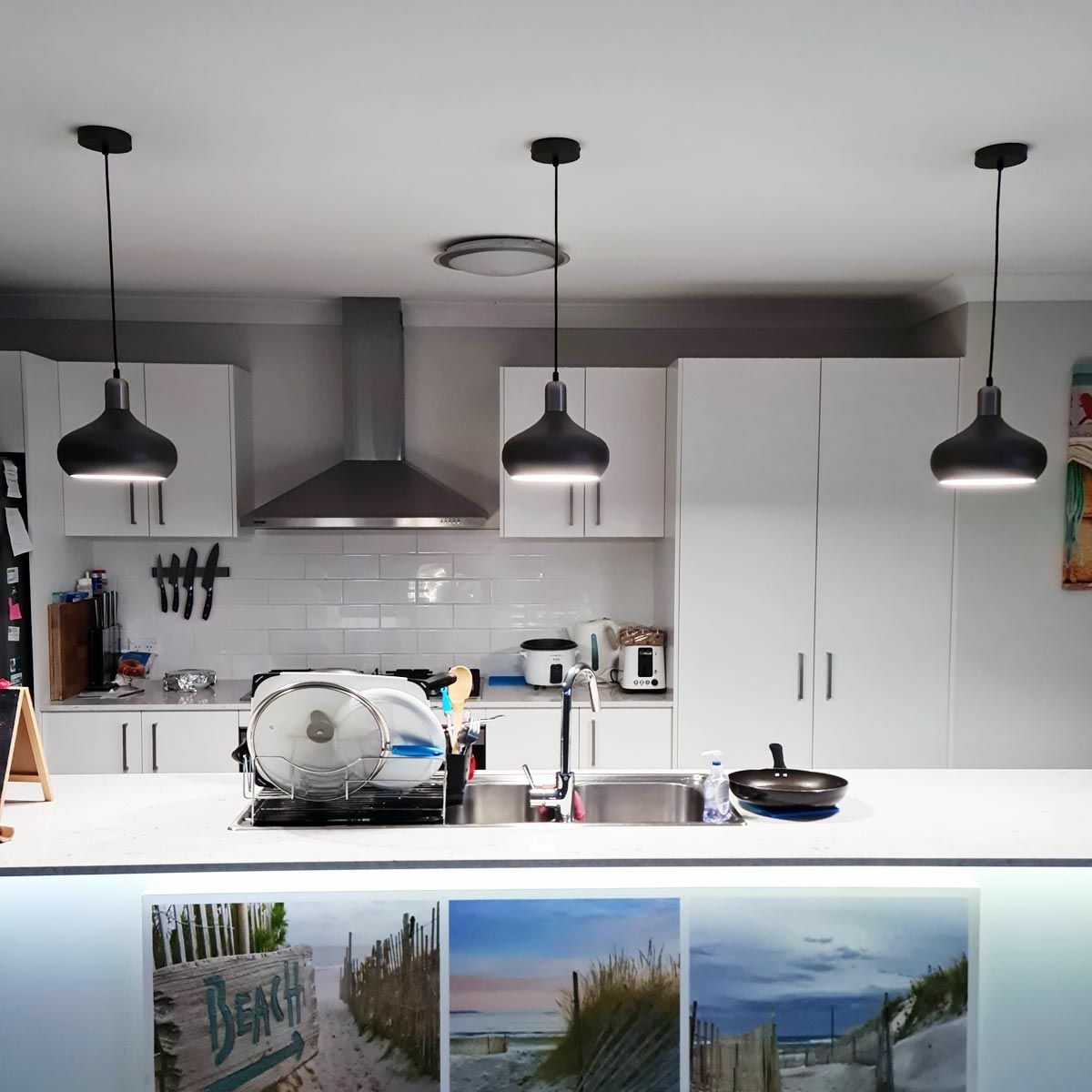 Sloan 1 Light Metal Pendant Light