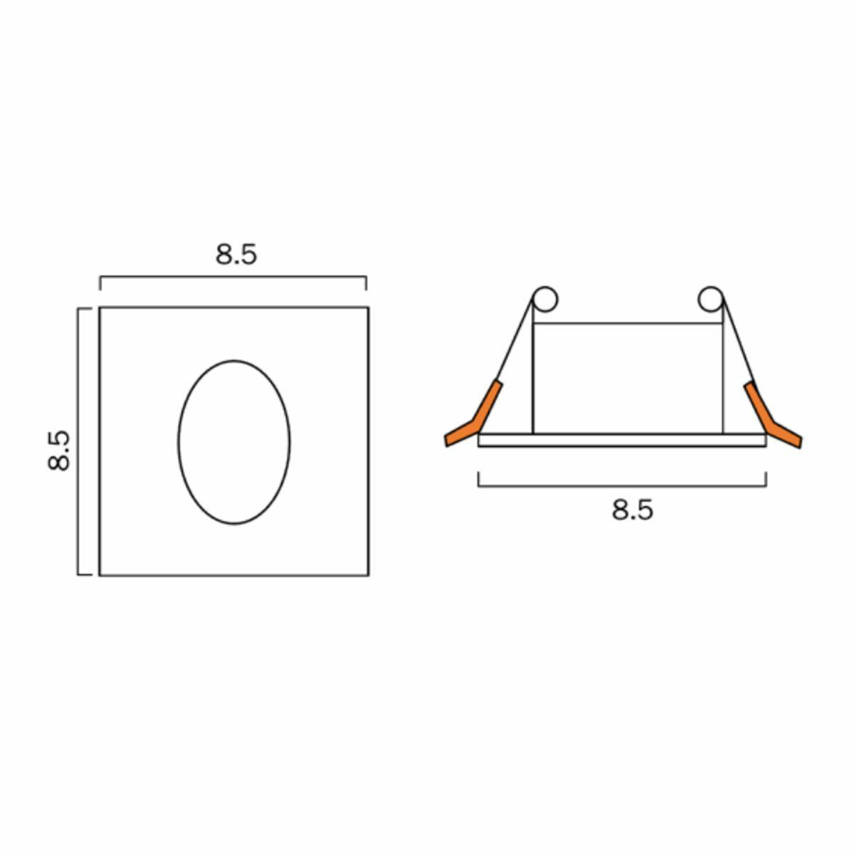 Snap Square Step Light