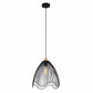 Spiaggia Iron Cone Wavy Edge Pendant Light