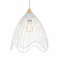 Spiaggia Iron Cone Wavy Edge Pendant Light