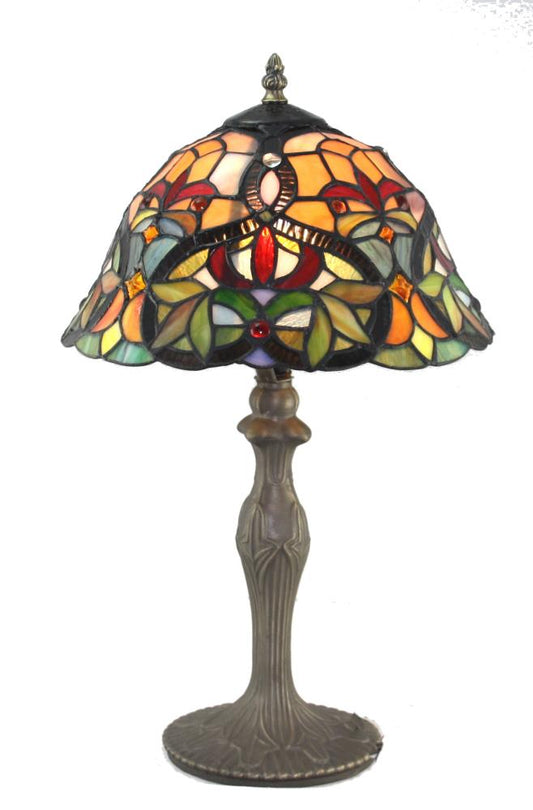 Leadlight Table Lamp 12"