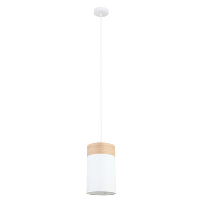 Tambura Oblong Blonde Wood Pendant Light