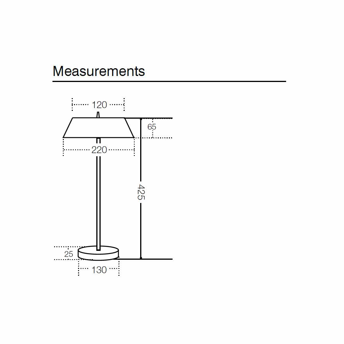 Allure 7w LED Metal Touch Table Lamp