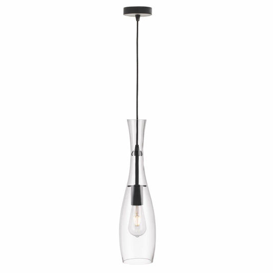 Conie Cylindrical Glass Pendant Light