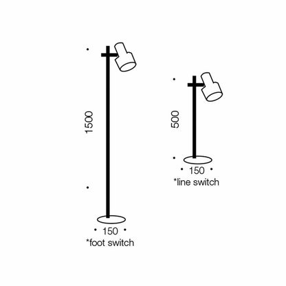 Croset Gold Metal Desk Lamp